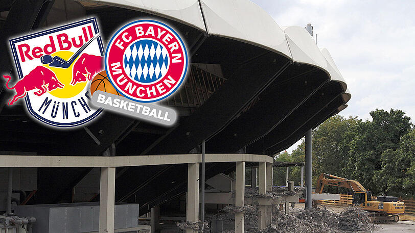 Schon seit gut einem Jahr platt: Wo im Olympiapark früher das alte Radstadion stand, will Red Bull eine moderne Multifunktionsarena errichten.