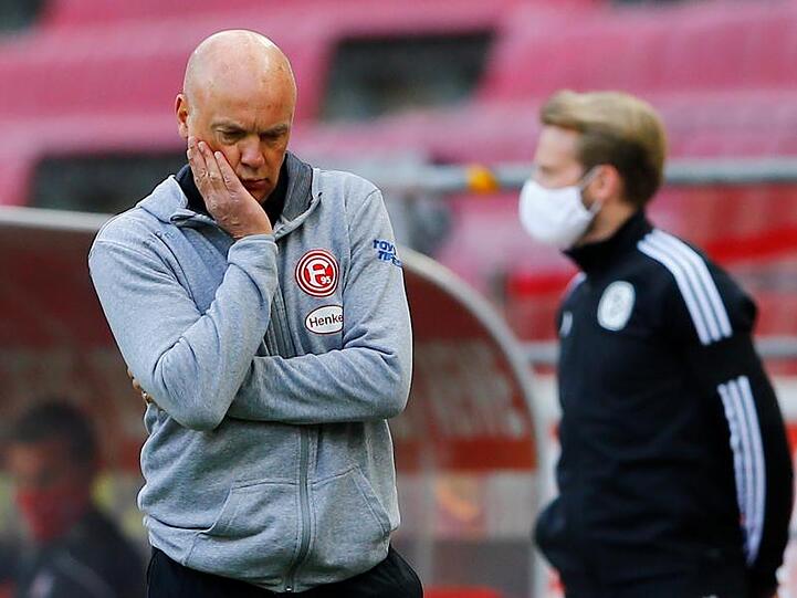 Nachdenklich: Fortuna-Coach Uwe Rösler.