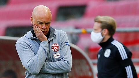 Nachdenklich: Fortuna-Coach Uwe Rösler.