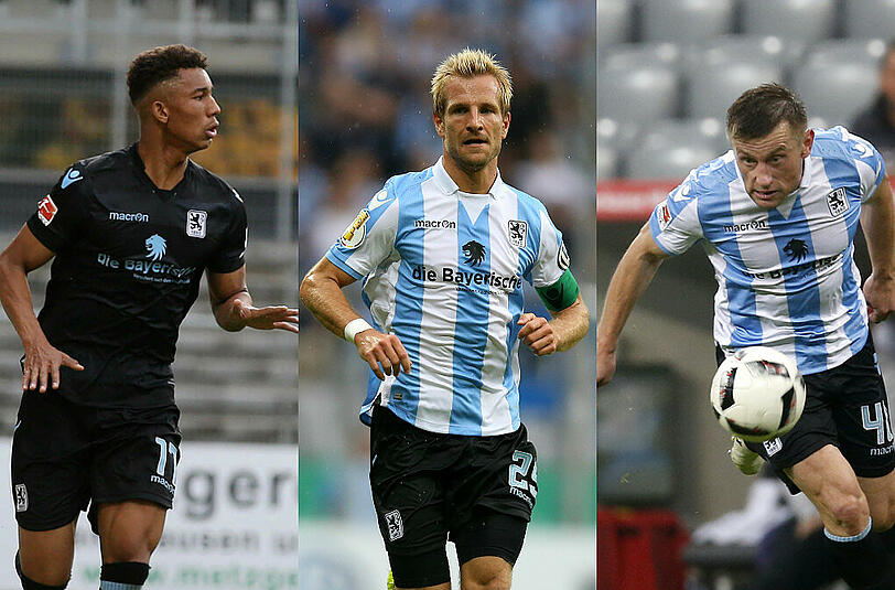 Leit-Löwen: Youngster Felix Uduokhai, Kapitän Stefan Aigner und Routinier Ivica Olic (von links).