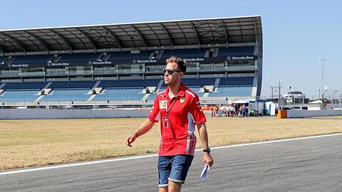 Sucht in diesem Jahr noch die Ideallinie: Ferrari-Pilot Sebastian Vettel.