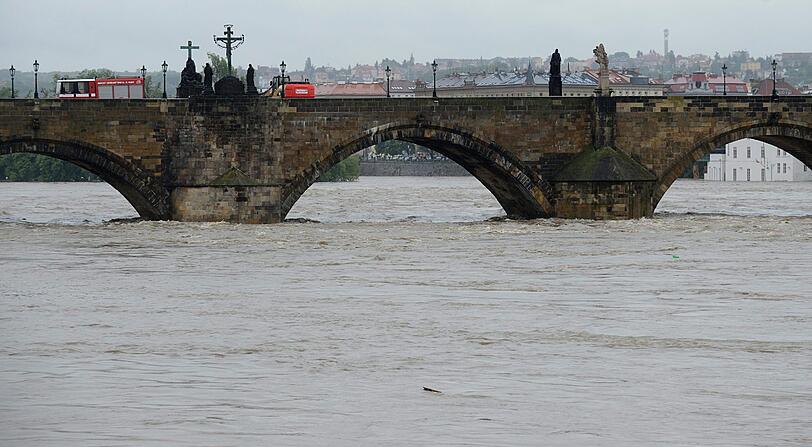 Bilder: Hochwasser in Prag, Tschechien
