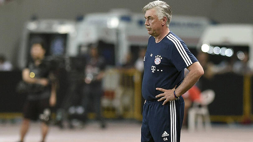 Für Trainer Carlo Ancelotti eine willkommene Möglichkeit, neue Spieler zu testen und ein neues System zu probieren.