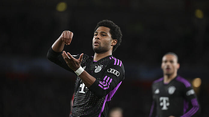 Er kämpft um sein Comeback gegen Real Madrid am Dienstag: Bayerns Serge Gnabry.