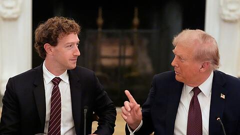 Dinner für Tech-Bosse: US-Präsident Donald Trump hat die Chefs der großen amerikanischen Tech-Konzerne zu einem Abendessen ins Weiße Haus geladen.