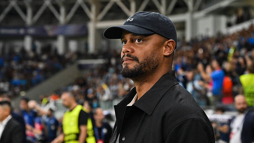 Trainer des FC Bayern: Vincent Kompany.
