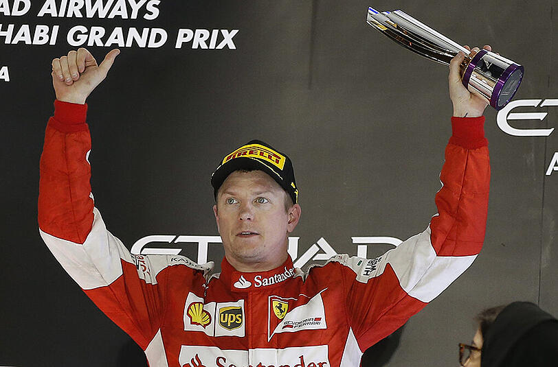 Vettels Teamkollege ist der "Iceman" Kimi Raikkönen.