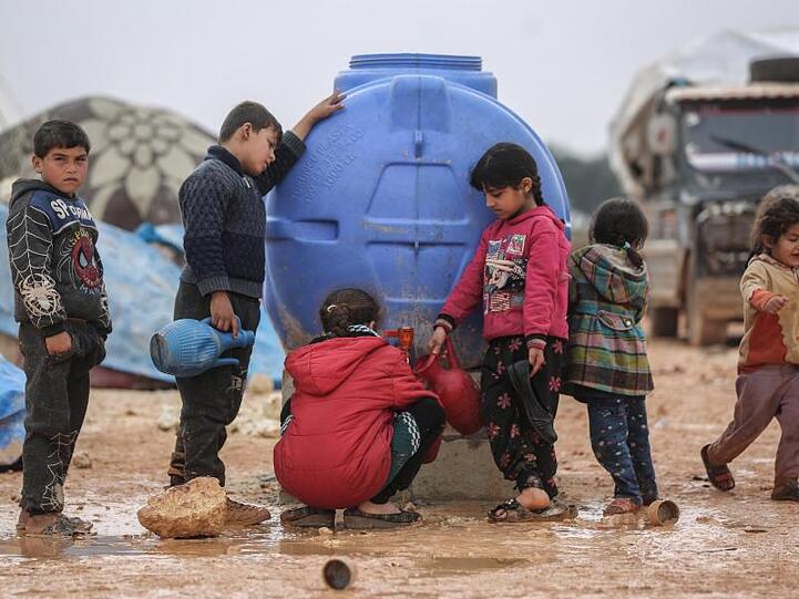 Kinder leiden besonders unter dem Bürgerkrieg in Syrien.