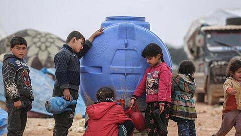 Kinder leiden besonders unter dem Bürgerkrieg in Syrien.
