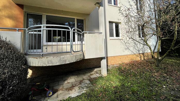 Leerstehende Familienwohnung im Erdgeschoss der Cincinnatistraße 5: Die freie Fünfzimmerwohnung ist 105 Quadratmeter groß.