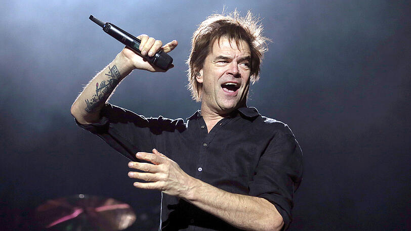 Sänger Campino von der Band "Die Toten Hosen" bei einem Konzert in Düsseldorf.