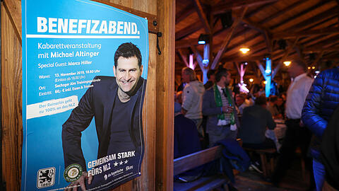 Der Benefizabend der Sechzger war ein voller Erfolg.