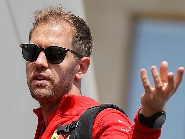 Erwartet in Baku starke Silberpfeile: Ferrari-Pilot Sebastian Vettel.