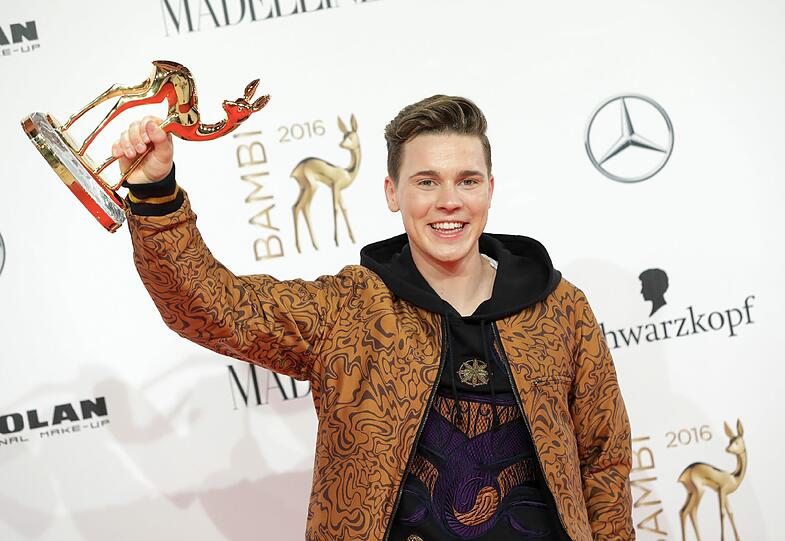 Felix Jaehn gewann den Bambi in der Kategorie "Entertainment"