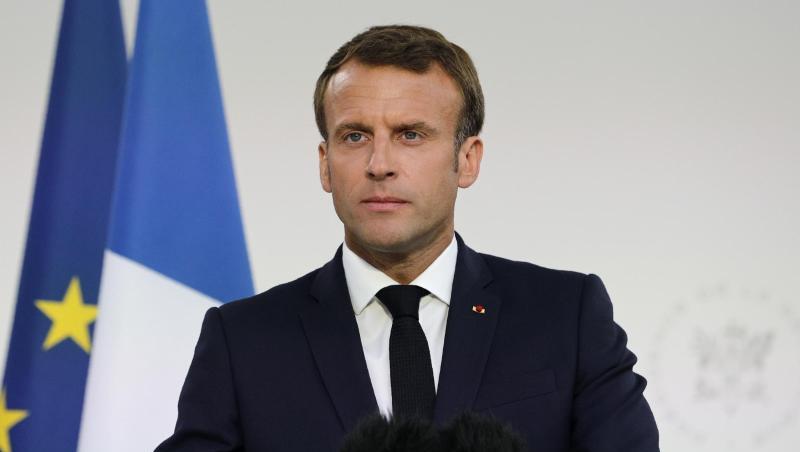 Frankreichs Präsident Emmanuel Macron will Militär im Weltall. Frankreichs Präsident Emmanuel Macron will Militär im Weltall.