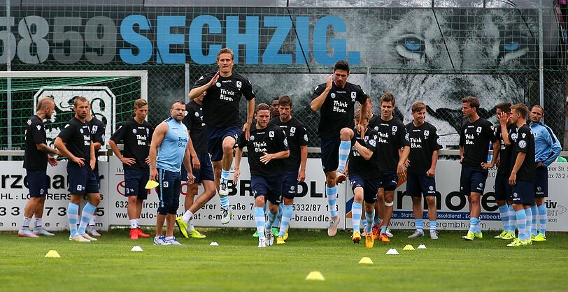 Hier sind die neuen Bilder aus dem Trainingslager in Bad Häring.