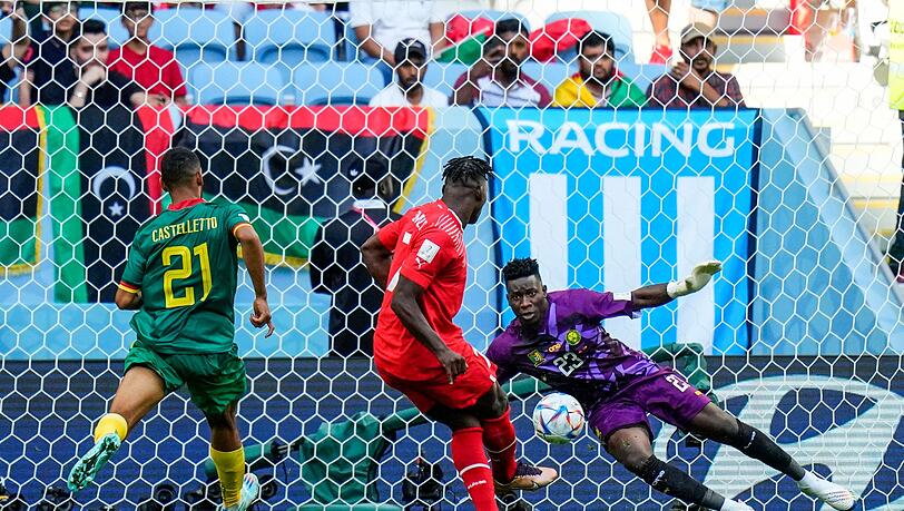 Der Schweizer Breel Embolo traf zum Sieg gegen Kamerun.