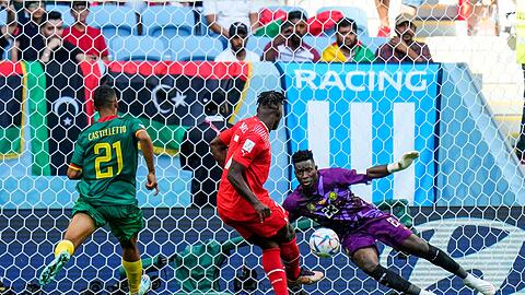 Der Schweizer Breel Embolo traf zum Sieg gegen Kamerun.