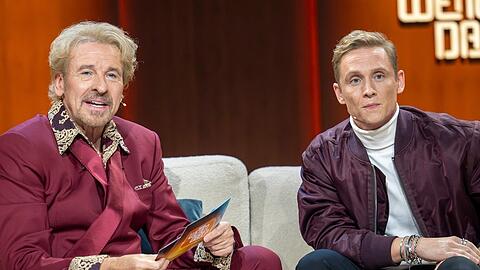 Thomas Gottschalk nannte seinen Gast Matthias Schweighöfer am Samstagabend "Matthias Schweinsteiger".