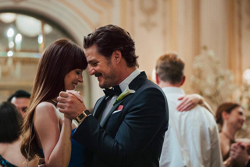 Dakota Johnson und Pedro Pascal in "Was ist Liebe wert – Materialists"
