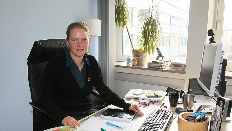 Simone Burger (33), die neue Chefin der DGB-Region München. Simone Burger (33), die neue Chefin der DGB-Region München.