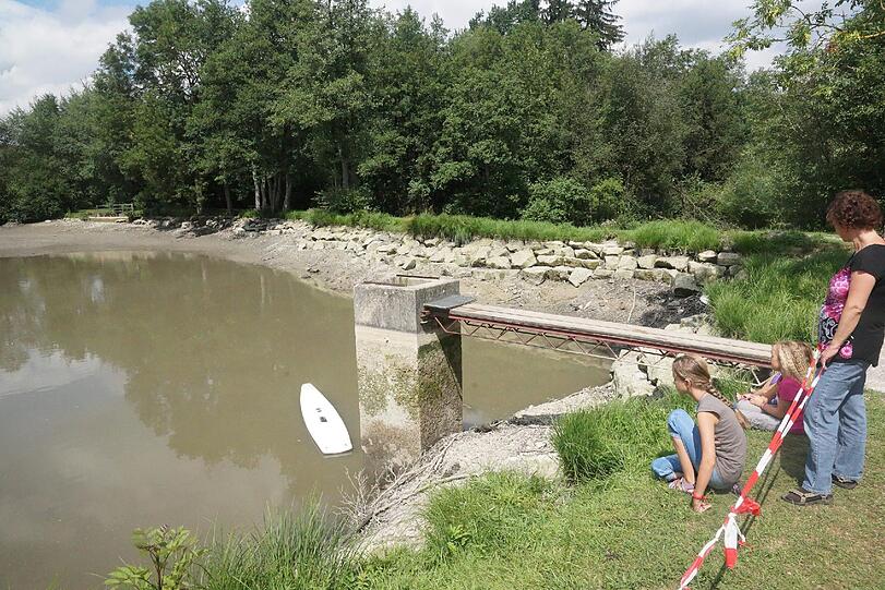 Bilder vom Badesee: Wo ist die Alligator-Schildkröte vom Oggenrieder Weiher?