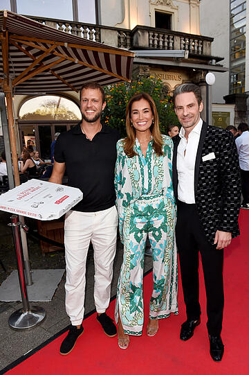 Jana Ina Zarrella, Robert Laner und John Schlüter