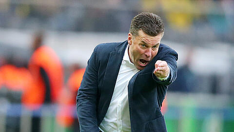Energiegeladen zum dritten Streich gegen den FC Bayern? - Wolfsburgs Trainer Dieter Hecking.