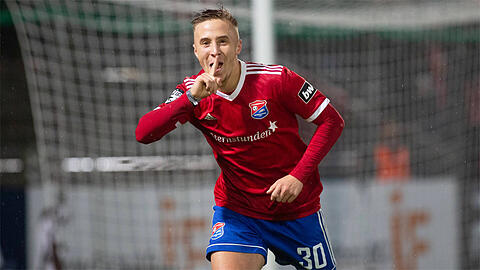 In München geboren, Profi bei Haching: Luca MArseiler.