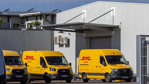 Das DHL-Zentrum in Leizen wurde vorsorglich gesperrt.