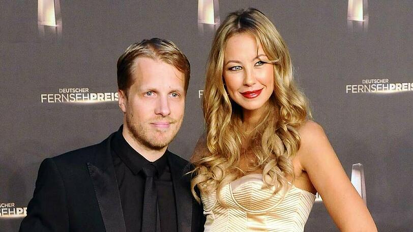Oliver Pocher und Alessandra Meyer-Wölden beim Deutschen Fernsehpreis 2012.