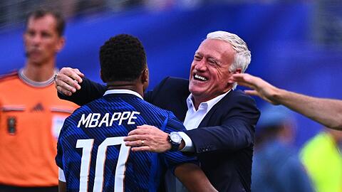 Mbapp&eacute; war als Doppeltorsch&uuml;tze erneut ein zentraler Spieler f&uuml;r Frankreich.