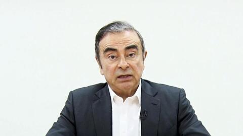 In einer Videobotschaft hat Carlos Ghosn Anschuldigungen gegen mehrere Manager erhoben.