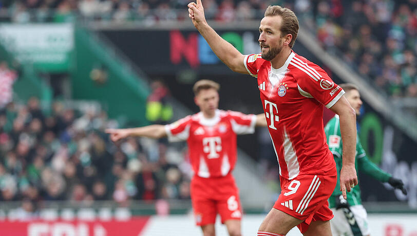 Schon 26 Tore in dieser Bundesliga-Saison: Bayern-St&uuml;rmer Harry Kane.