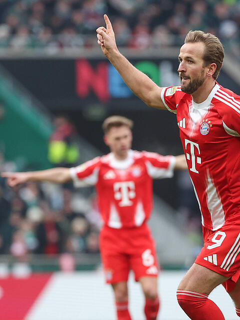 Schon 26 Tore in dieser Bundesliga-Saison: Bayern-St&uuml;rmer Harry Kane.