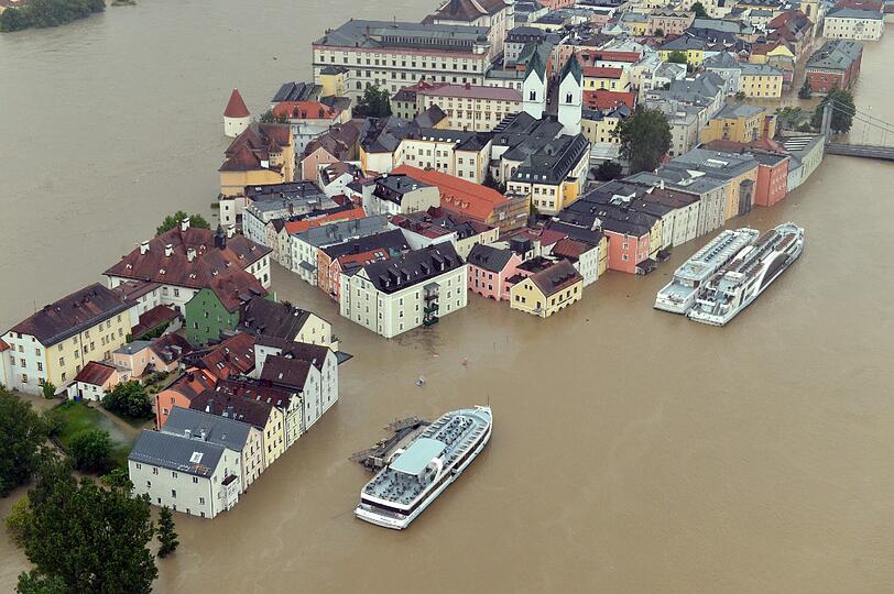 Das Jahrhundert-Hochwasser in Passau.