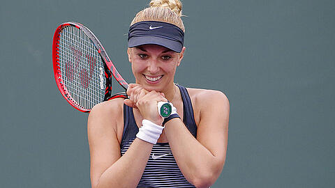 Eine Runde weiter: Sabine Lisicki.