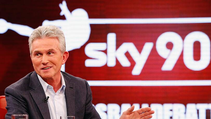 Gesprächig: Jupp Heynckes, der ehemalige Trainer des FC Bayern München, bei "Sky90". Gesprächig: Jupp Heynckes, der ehemalige Trainer des FC Bayern München, bei "Sky90".