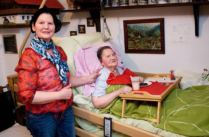 Traute Romanenko und Ihre Mutter Christine Wursthorn