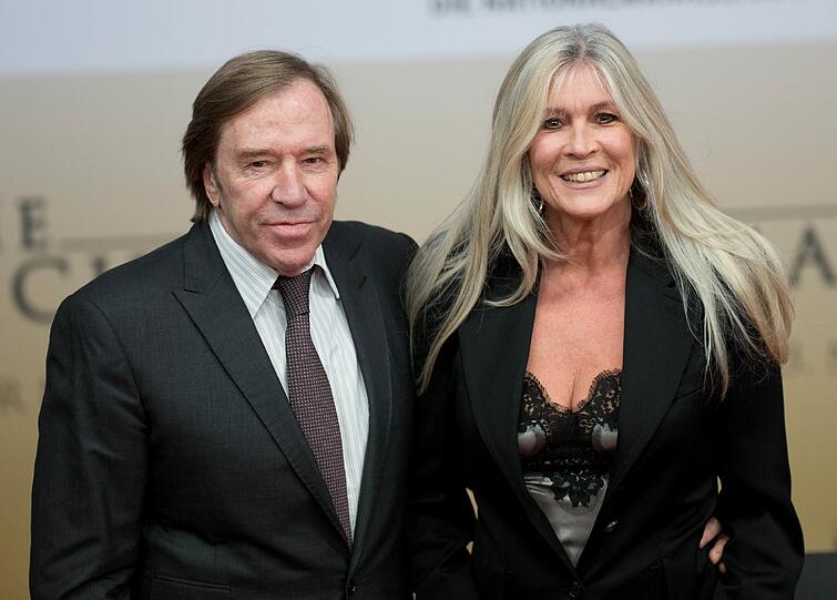 Günter Netzer und seine Frau Elvira.