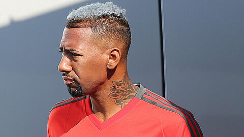 Auf dem Sprung? Jérôme Boateng im Bayern-Trainingslager am Tegernsee.