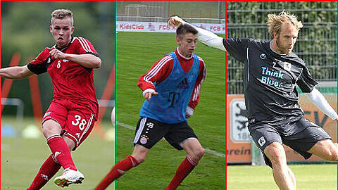 Darf schon mit den Profis des FC Bayern trainieren: Lucas Scholl, 17 Jahre alt und Sohn von Mehmet Scholl. Andere Söhne von erfolgreichen Fußballern gibt's hier zum Durchklicken!
