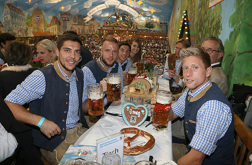 Sterfan Ortega, Daniel Adlung, Maximilian Wittek und Sebastian Hertner.