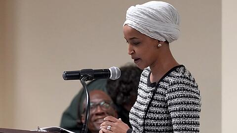 Sie wurde bei einer Rede aus dem Publikum attackiert - die demokratische Abgeordnete Ilhan Omar. (Archivbild)