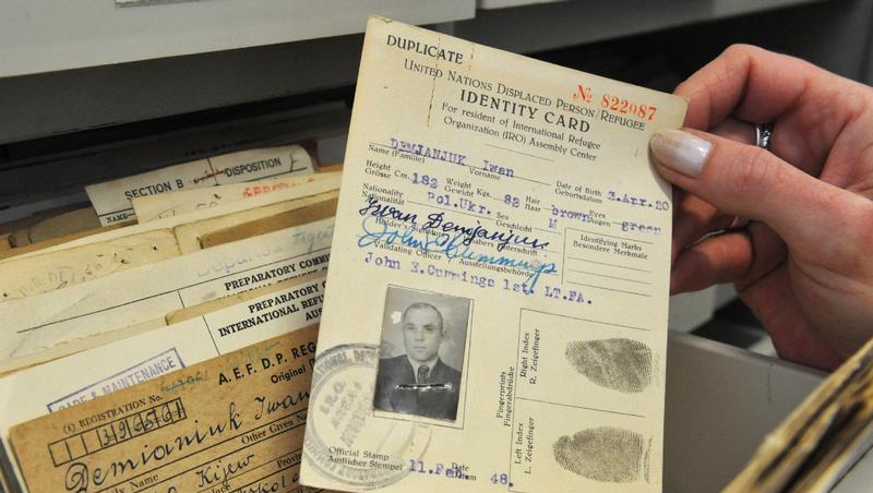 Das Hauptbeweisstück: Demjanjuks Dienstausweis Das Hauptbeweisstück: Demjanjuks Dienstausweis