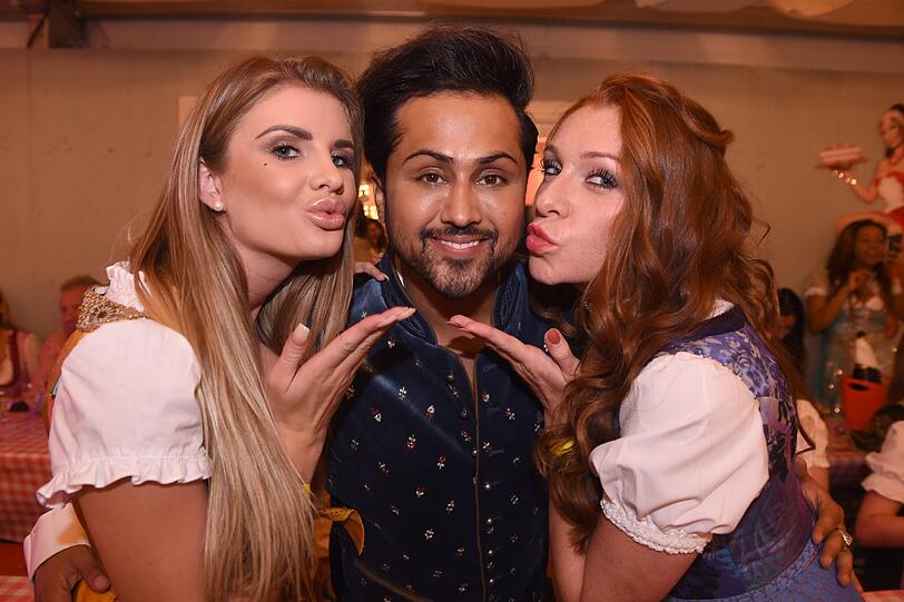 It-Girl Linda Vaterl, Promi-Stylist Samuel Sohebi und TV-Star Georgina Fleur