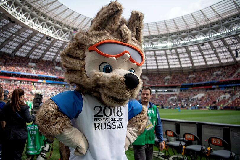 Die Bilder von der Eröffnungsfeier in Moskau.