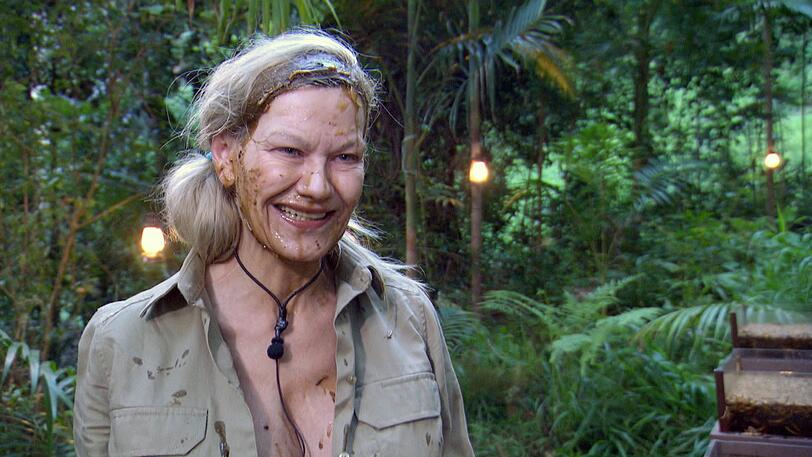 Sibylle Rauch zeigt vollen Körpereinsatz.