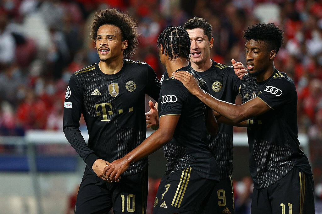 Benfica bayern noten