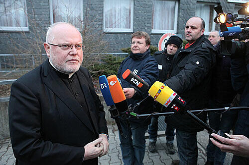 Münchner Erzbischof Reinhard Marx in Vierzehnheiligen
